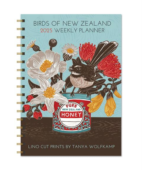 Birds of NZ 2025 Weekly Planner