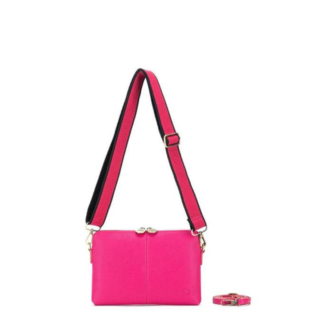 Kiara Cross Body Bag Fuscha