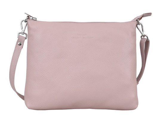 Emma Leather Sling Bag - Rambler Pink