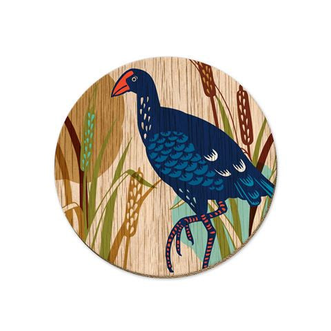 Wolfkamp & Stone Screenprint Pukeko